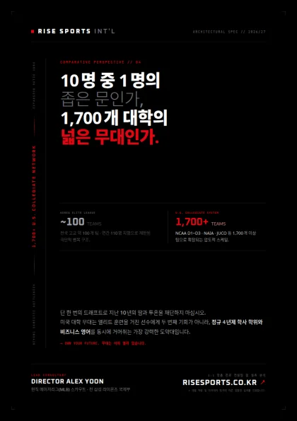 10명 중 1명의 좁은 문인가, 1,700개 대학의 넓은 무대인가.